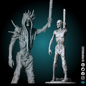 Corrupt Villager - Premium 4k Plant Based Resin 3D Printed Miniature, TableTop Gaming, Dungeons and Dragons Fantasy Creature Figure, Gift