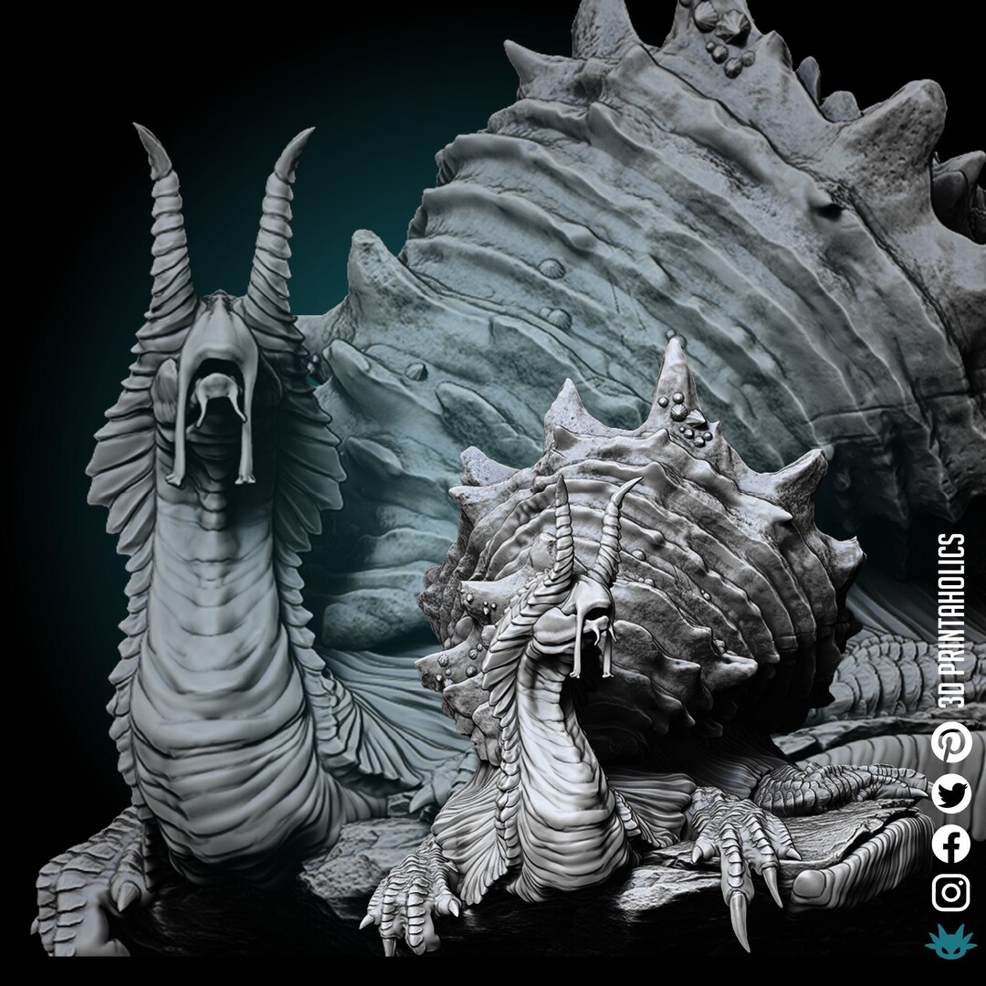 Tortescargot snail Premium Plant Based Resin 3D Printed Miniature