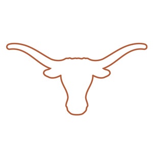 Universiteit van Texas in Austin Longhorns UT auto sticker vinyl sticker universiteit monogram sticker sticker voor auto sticker voor auto