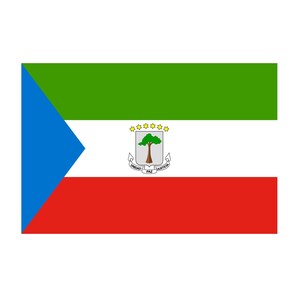 Equatorial Guinea Flag Sticker Decal