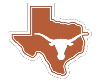 University of Texas at Austin Longhorns UT Car Decal Vinyl Decal University Monogram Sticker Sticker for Car Decal for Car