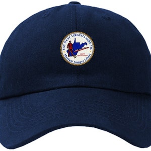 USS West Virginia SSBN-736 Abzeichen Baseballkappe Hut Haken & Loop Verschluss Ohio-Klasse Ballistisches Raketen-U-Boot