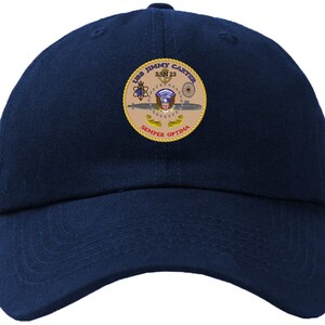 USS Jimmy Carter SSN-23 Badge Baseball Cap Hat Hook & Loop Closure Seawolf Class Attack submarine