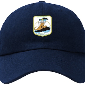 USS Montpelier SSN-765 Badge Baseball Cap Hat Hook & Loop Closure Los Angeles Class Attack submarine