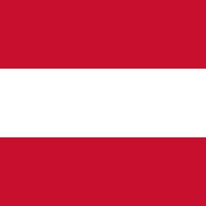 K&ouml;nnte beinhalten: Die &ouml;sterreichische Flagge ist ein horizontales Bicolor mit einem roten oberen und unteren Band und einem wei&szlig;en mittleren Band.