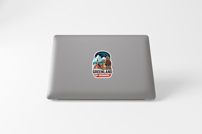 Denmark Meme Sticker Greenland Denmark Sticker Decal Vinyl Die-cut City Skyline Landmark ...