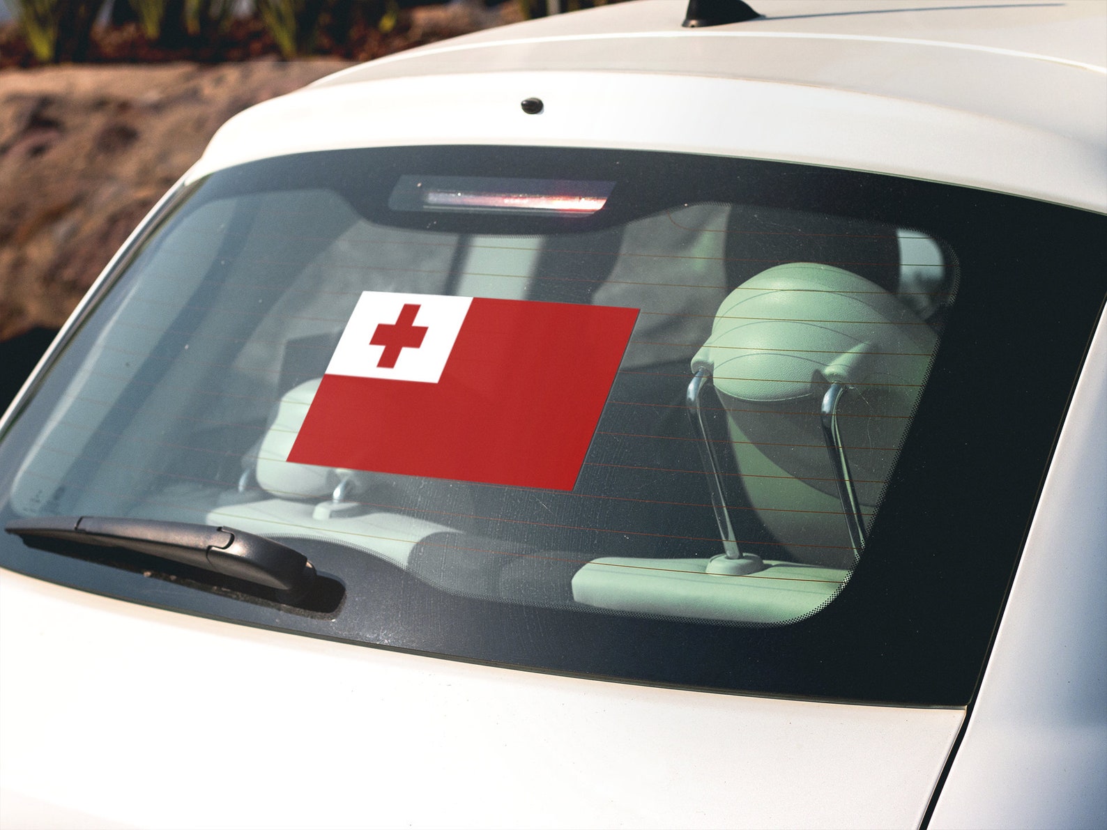 Tonga Flag Sticker Decal - Etsy
