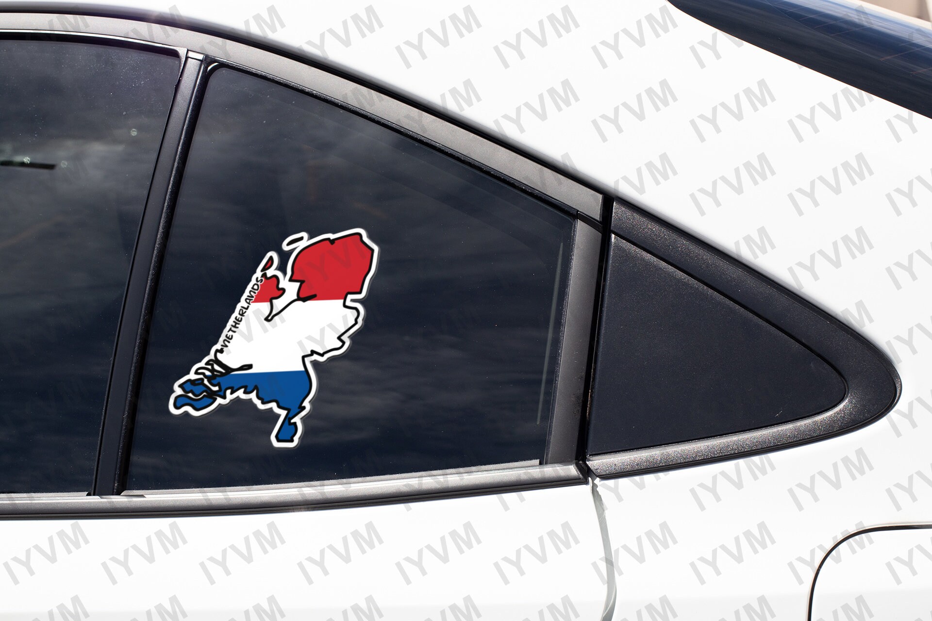 Netherlands Map Flag Sticker Decal / Holland / Nederland / Je ...