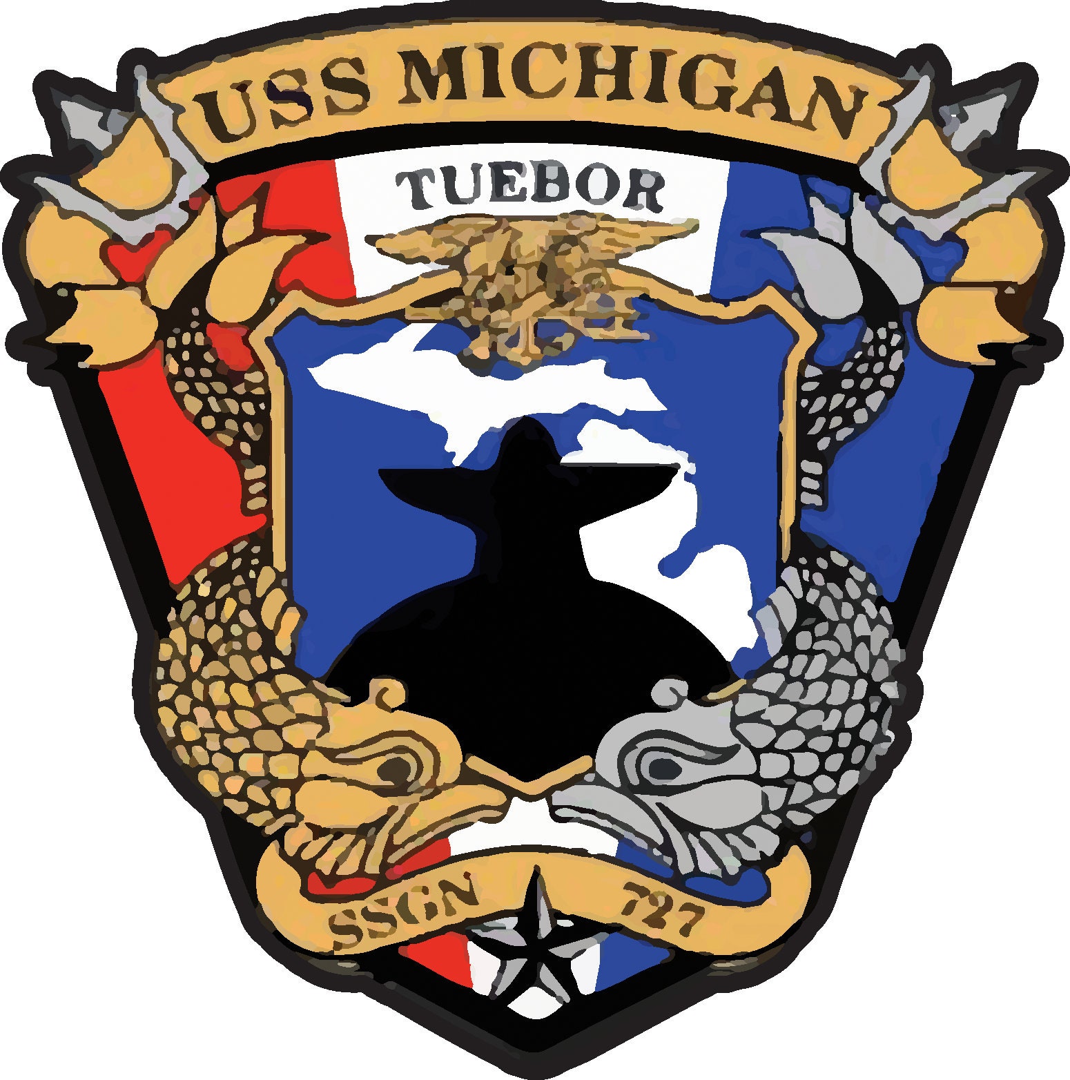 USS Michigan (SSBN-727) (USS Michigan (SSGN-727)), Submarine Squadron 19 In Bangor, WA Is On - Foto 9