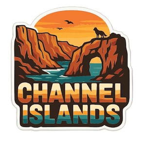 Channel Islands National Park Decal Sticker - US National Parks Series