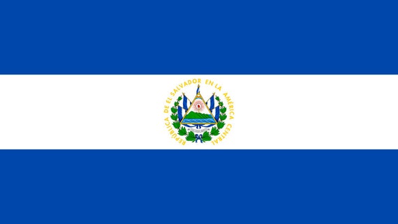 Mini Aufkleber Set El Salvador Flagge – 12 Stück, 33x20 Mm, Selbstklebend, Rechteckig