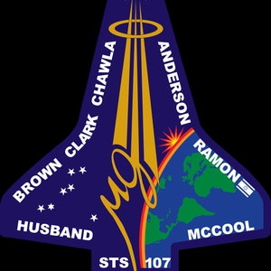 NASA STS-107 missie patch sticker sticker Columbia NASA Space Shuttle missie