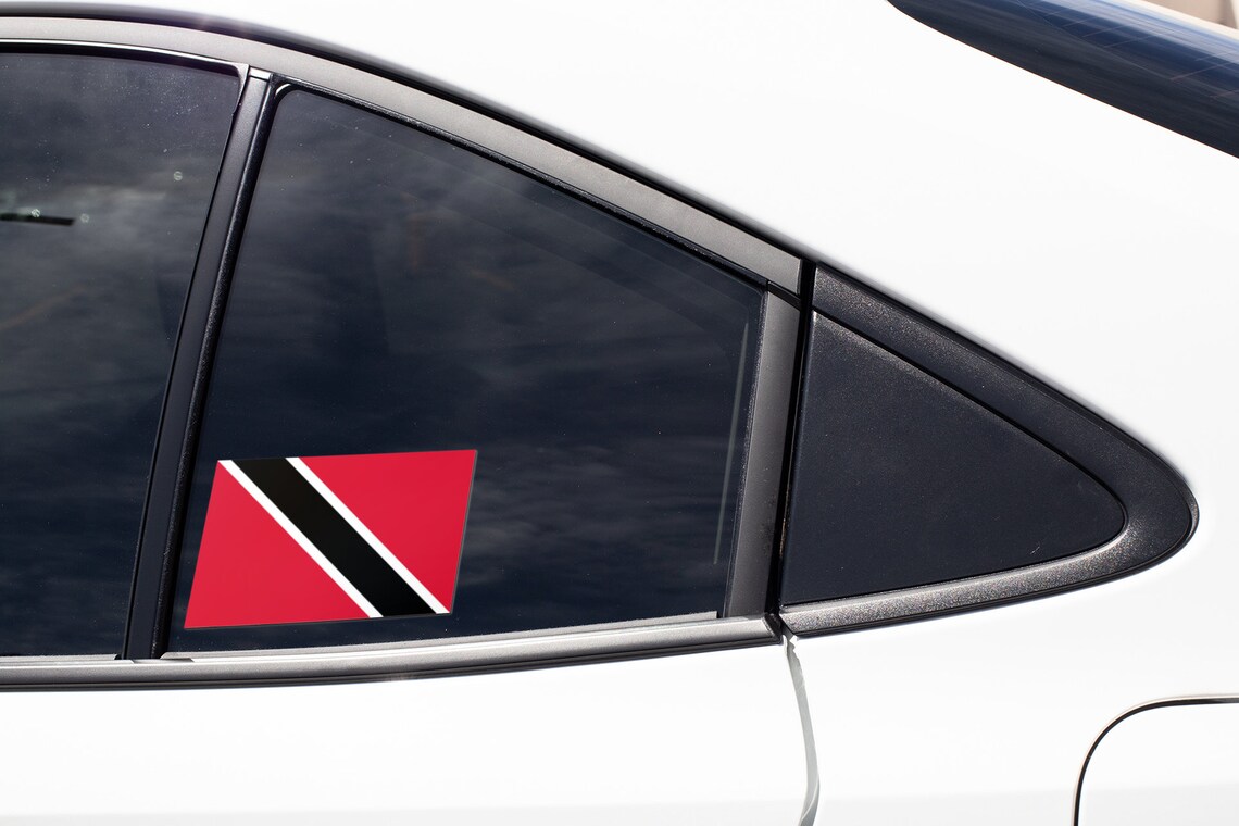 Trinidad and Tobago Flag Sticker Decal / Together We Aspire Etsy