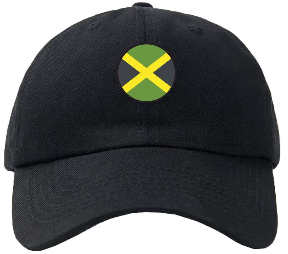 Cappello Baseball Con Bandiera Giamaica, Berretto Unisex Nero Con Mini Banner, Regalo