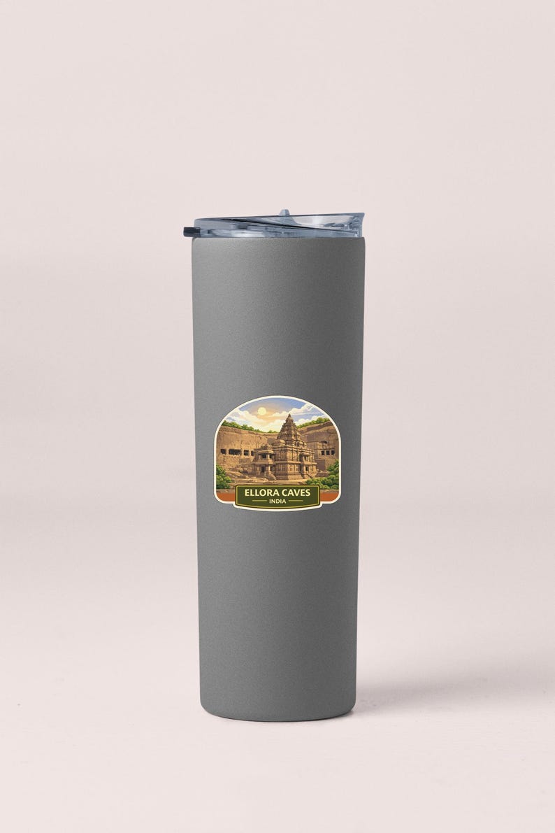 Ellora Caves India Sticker Decal Vinyl Die-cut World Heritage Sites ...