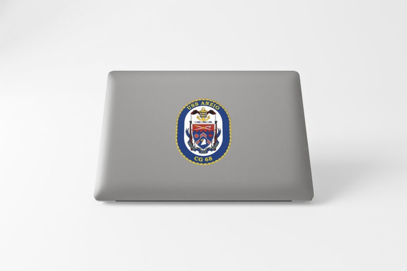 Inzoi Sticker USS Anzio CG-68 Badge Sticker Decal Ticonderoga Class Cruiser Car ...