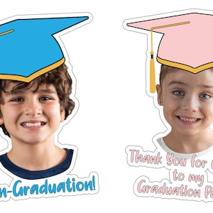 Fiesta de Graduación Pegatina Personalizada Calcomanía Bolsa de Graduación Gorra gorra Pegatinas fotográficas Etiquetas de graduación personalizadas Pegatinas Pegatinas sobre Sellos