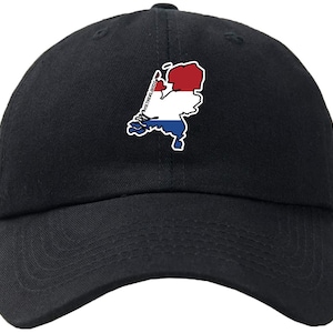 Drapeau des Pays-Bas, casquette de baseball, chapeau, fermeture auto-agrippante