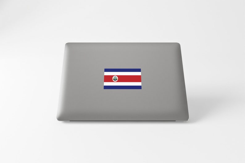 Costa Rica Flag Sticker Decal / Republic of Costa Rica / San Etsy