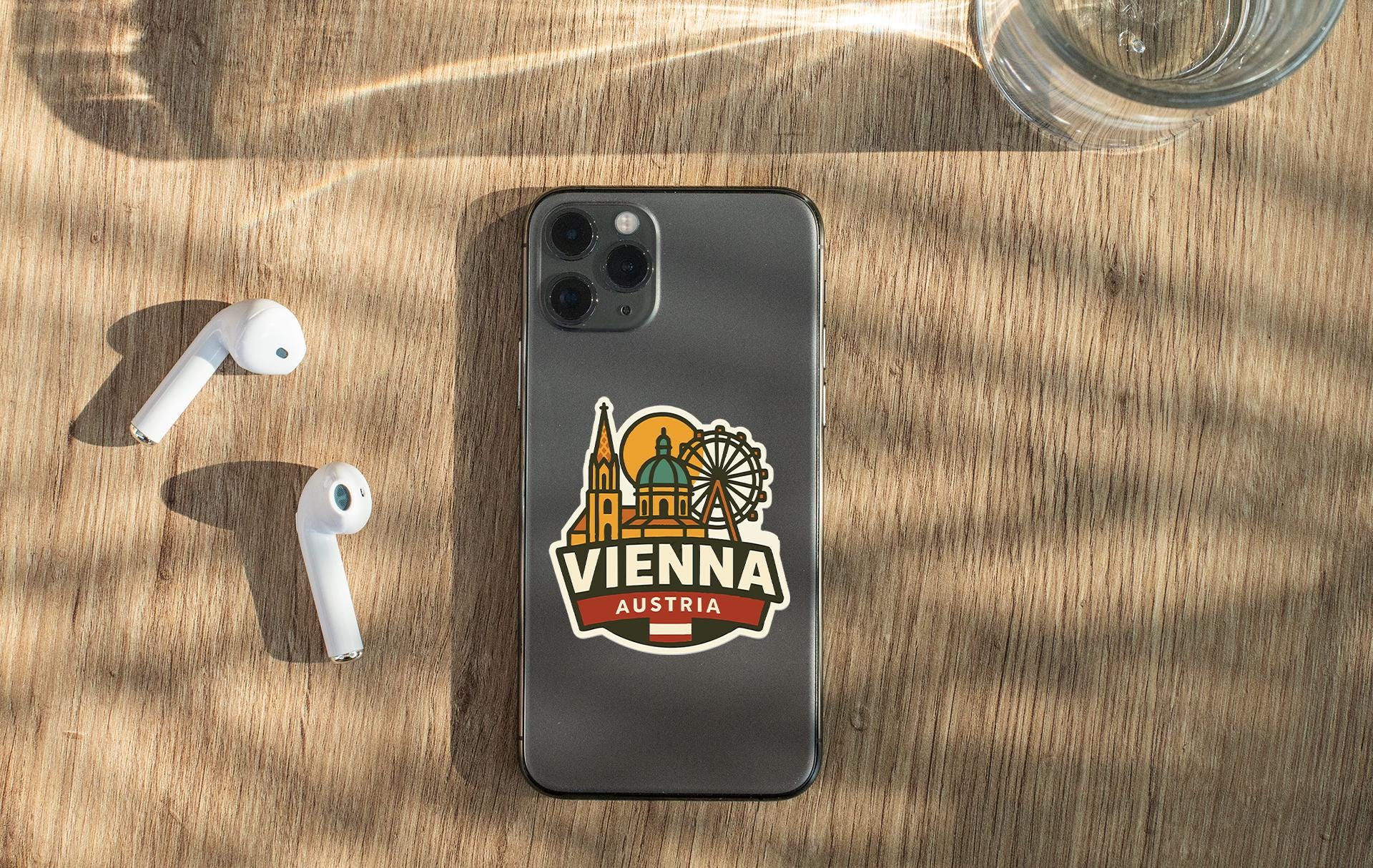 Windows Vienna Sticker Vienna Sticker Decal Vinyl Die-cut City Skyline Landmark Design - Etsy
