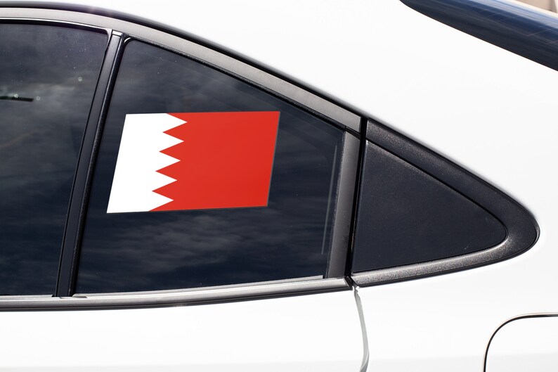 Bahrain Flag Sticker Decal - Etsy