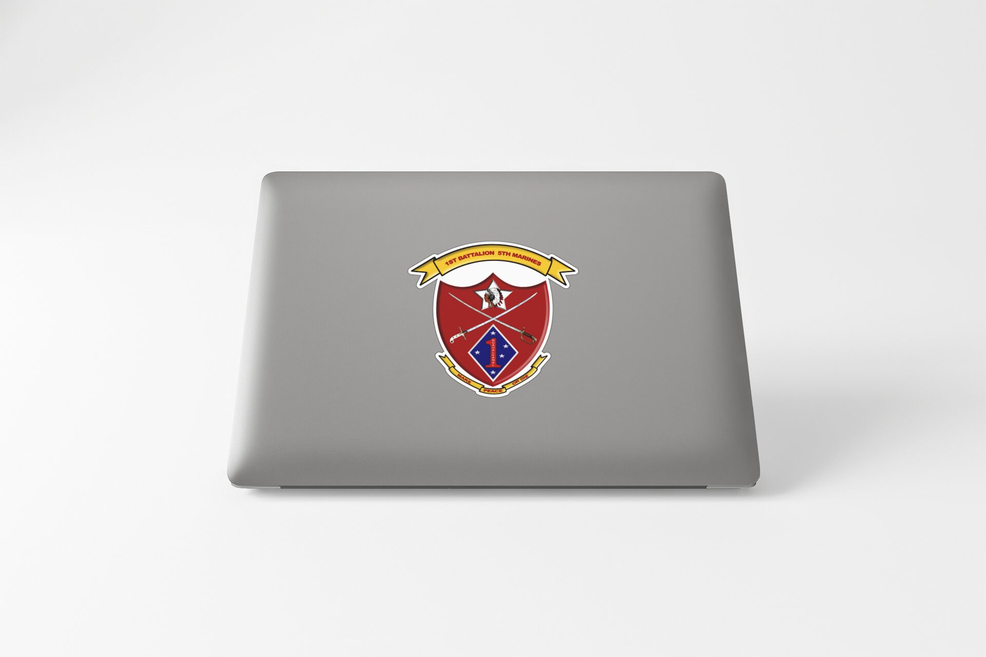 Stickers Decal for US Marine Corps Badge 1st Battalion 5th Marines ...