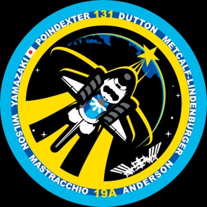 NASA STS-131 missie patch sticker sticker ontdekking NASA Space Shuttle missie