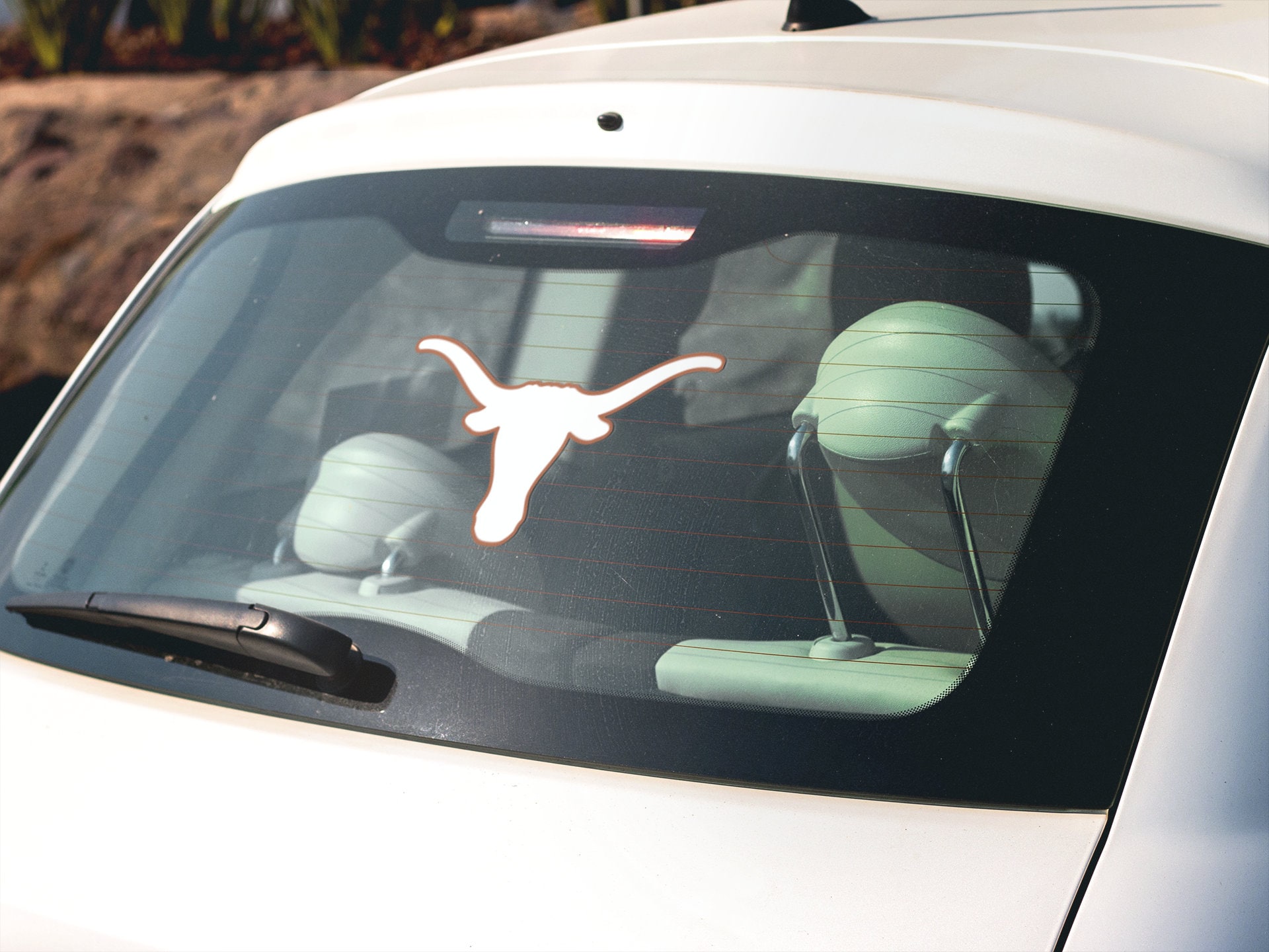 Uth Window Sticker University of Texas at Austin Longhorns UT Car Decal Vinyl Decal ...