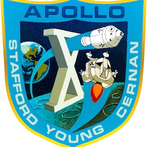 NASA Apollo 10 missie patch sticker sticker NASA Apollo programma