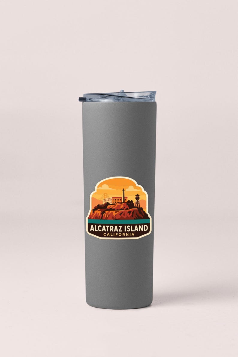 Alcatraz Island California Sticker Decal Vinyl Die-cut Symbolic ...