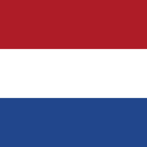Calcomanía de la bandera de los Países Bajos / Holanda / Nederland / Je maintiendrai / Amsterdam / Holandés