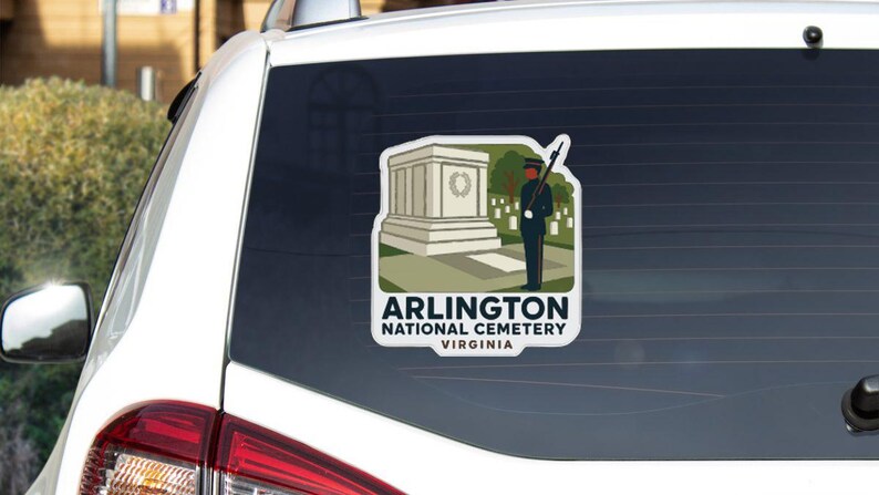 Arlington National Cemetery Virginia Sticker Decal Vinyl Die-cut ...