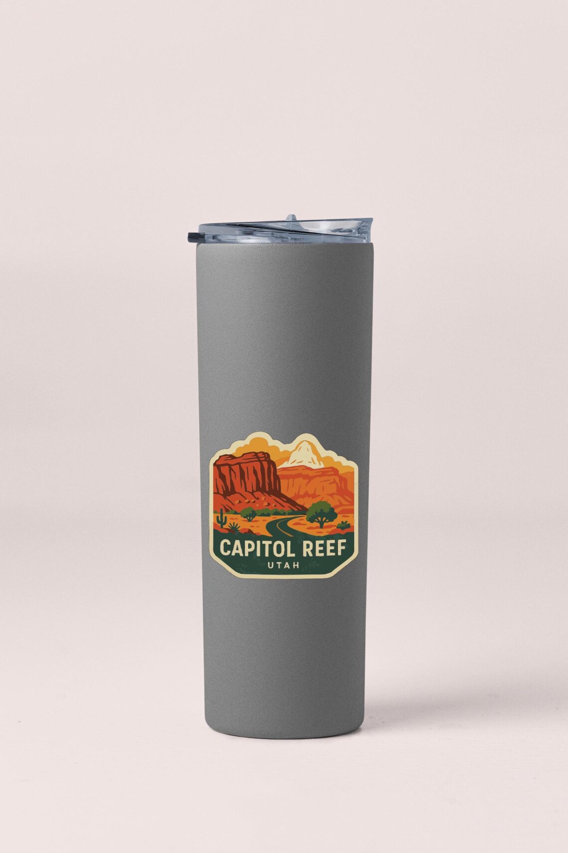 Capitol Reef Utah Sticker Decal Vinyl Die-cut Symbolic Landmark Design ...