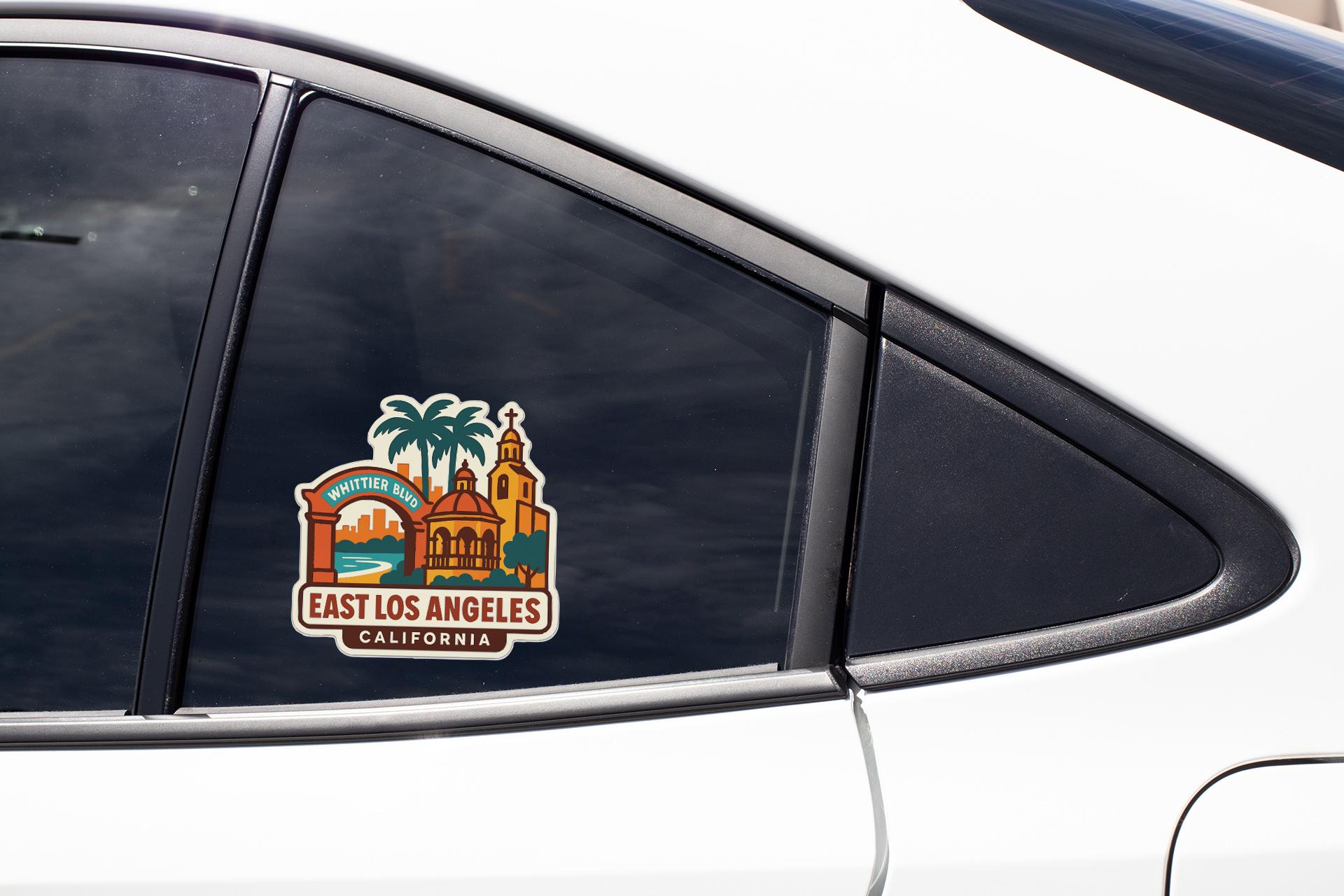East Los Angeles California Sticker Decal Vinyl Die-cut City