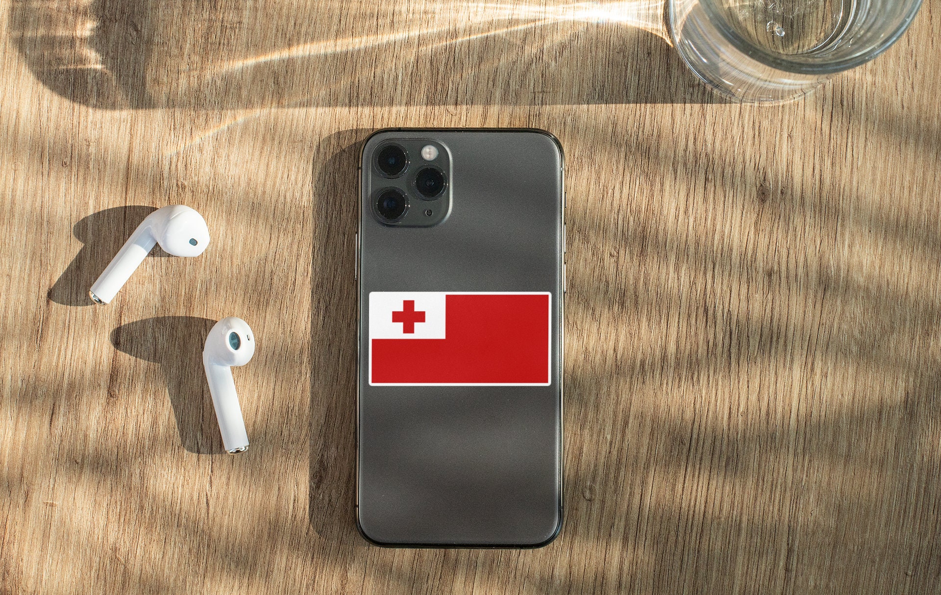 Tonga Flag Sticker Decal - Etsy