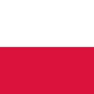 Polen Flagge Sticker Aufkleber / Republik Polen / Rzeczpospolita Polska / Warszawa / Polish