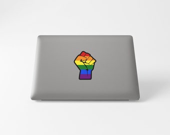 Akachafactory 2 x stickers, rond, motief: vlag, regenboog Akachafactory 2 x stickers, rond, motief: vlag, regenboog