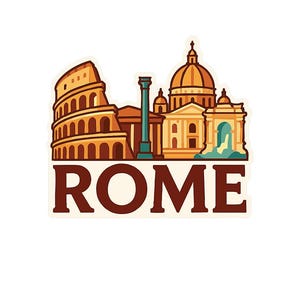 Sticker sticker sticker vinyl uitgesneden stad skyline monumentaal ontwerp