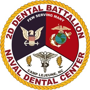 Adesivo de emblema do Corpo de Fuzileiros Navais dos EUA Decalque do 2º Batalhão Dental Adesivo de carro para emblema de carro