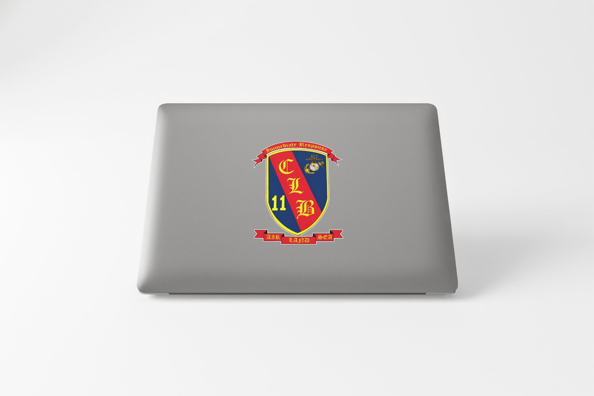 US Marine Corps Badge Sticker Decal Combat Logistics Battalion 11 Car ...