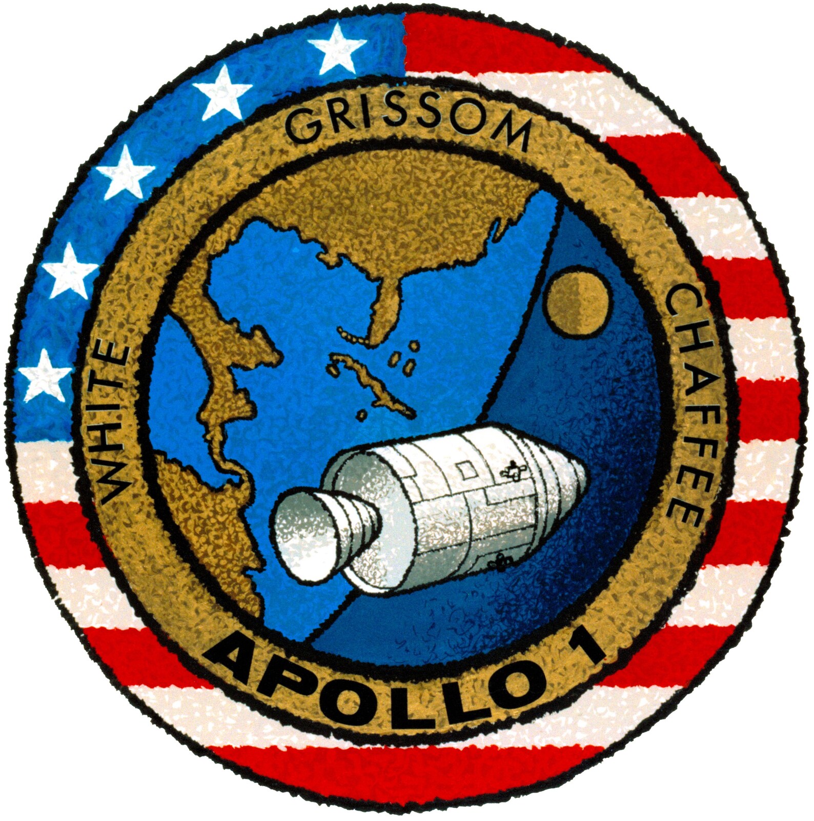 NASA Apollo 1 Mission Patch Sticker Decal NASA Apollo Program - Etsy