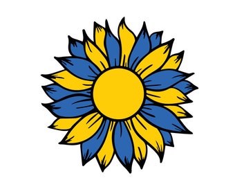 Sunflower Slava Ukraini! Sticker Decal Volodymyr Zelensky I Stand with Ukraine Russia Anti War No to War Pray for Ukraine Sun Flower
