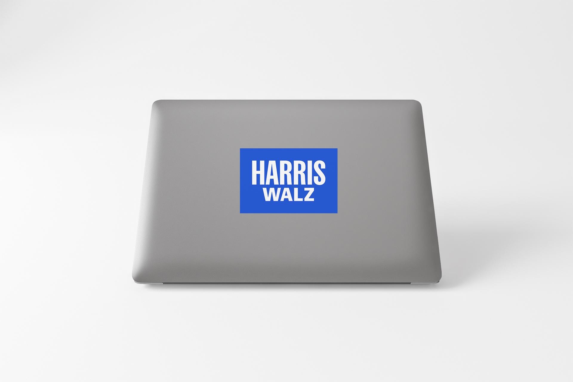 Kamala Harris Tim Walz Decal Sticker Democratic Party Democrat 2024 ...