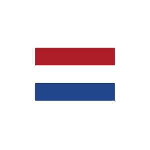 Calcomanía de la bandera de los Países Bajos