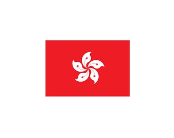 Made In Hong Kong Logo" Sticker For Sale By ClickForMore - Foto 4