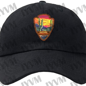 Saguaro National Park Baseball Cap Hat Hook & Loop Closure - US National Parks Series