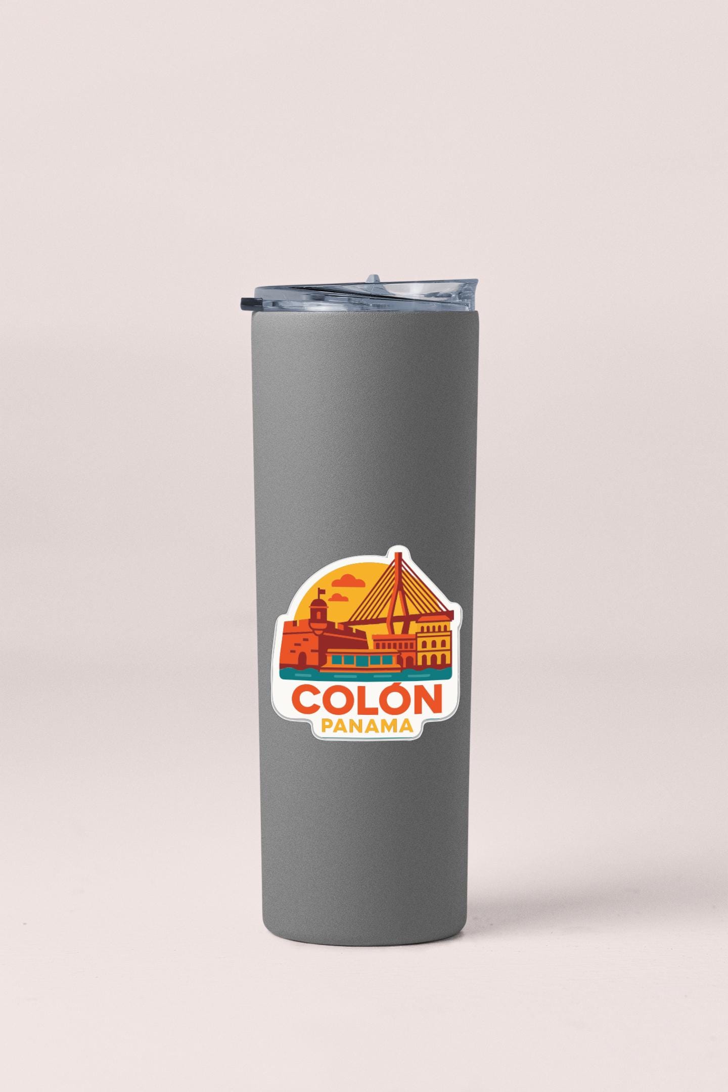 Colón Panama Sticker Decal Vinyl Die-cut City Skyline Landmark Design ...
