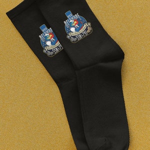 USS Delaware SSN-791 Black Dress Socks Virginia Class Attack submarine