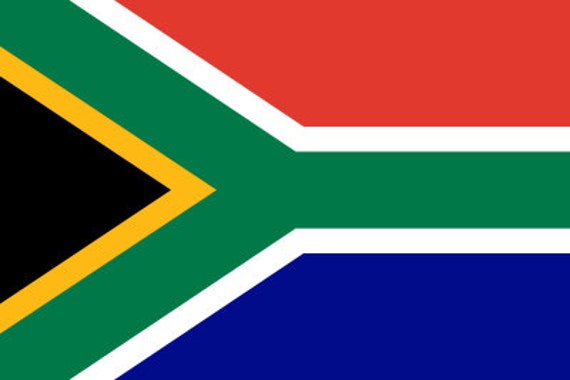 Adesivo Per Auto Mappa E Bandiera Del Sud Africa &ndash; Pretoria &ndash; StickersWorld