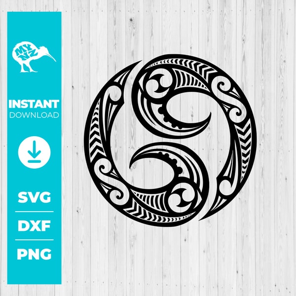 Cercle Koru, Maori Svg, Polynésien Svg, Point de croix Maori, Nz Maori, Maori Pochoir, Maori Samoan Tribals, Maori Heart, Hawaiian Svg